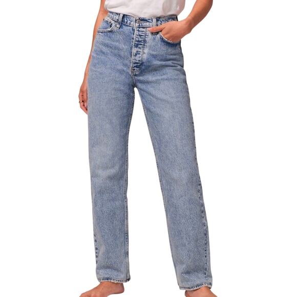 Abercrombie & Fitch Dad High Rise SZ 26 2 - Picture 1 of 11